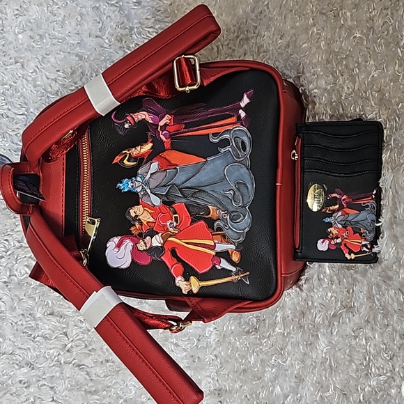 NWT Disney Villains mini backpack and cardholder - Picture 2 of 16